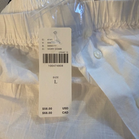 Anthropologie Cami and Boxer Shorts Floral Embroidered Pajama Set - Picture 8 of 10